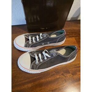 PF Flyers Low Top Sneakers Women's Size 7 Navy/White Canvas Fast Shipping